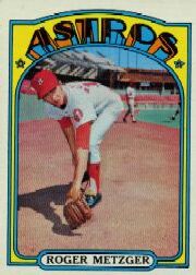 1972 Topps Baseball Cards      217     Roger Metzger